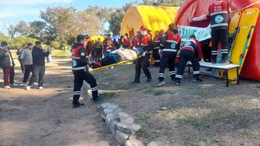 Ejerciciode emergencia en el Aeropuerto de Jujuy&nbsp;