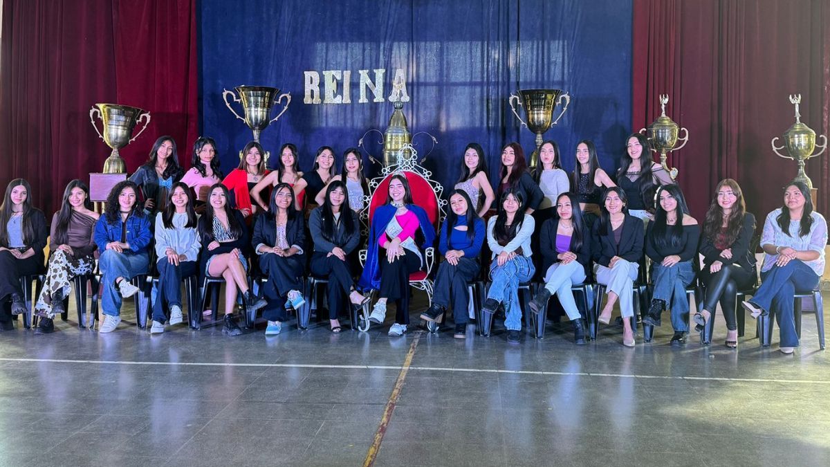 Candidatas de la EET Nº 1 de Palpalá.