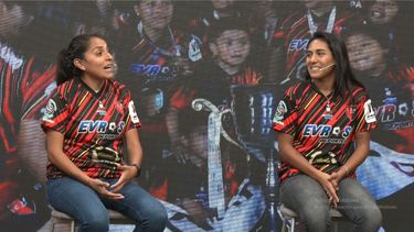 Carolina Gutierrez y Sol Herrera - Jugadoras de Sportivo Palermo.