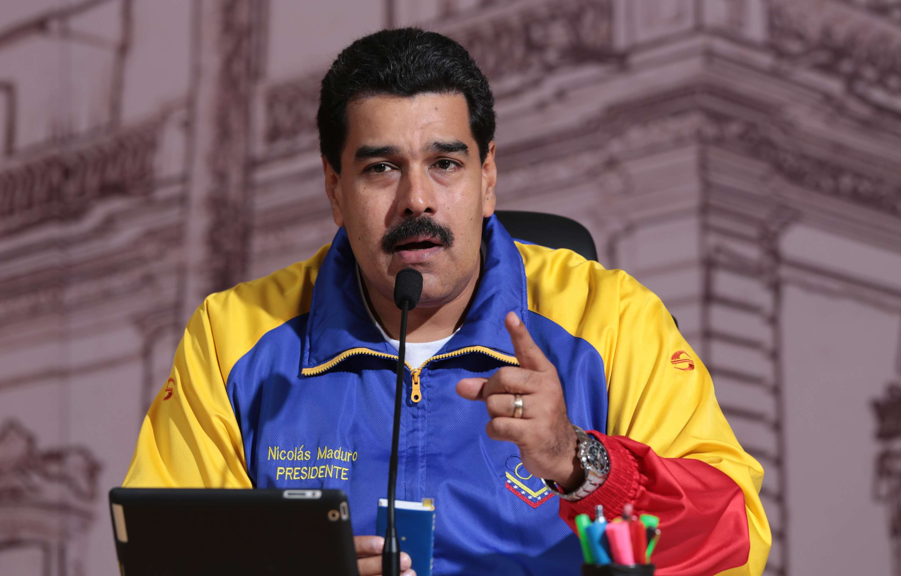 Nicolás Maduro presidente de Venezuela.