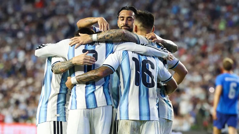La formación de la Selección Argentina vs. Austria.