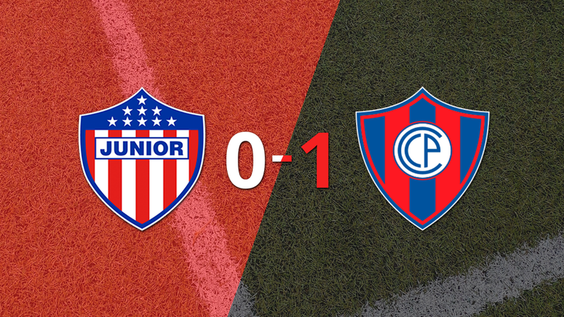 Con gol de Pablo Vegetti, Cerro Porteño se impuso 1 a 0 ante Junior