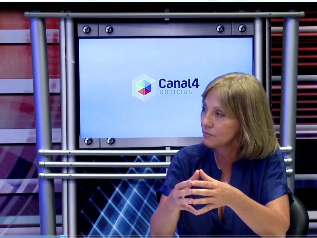 Liliana Fellner en Canal 4