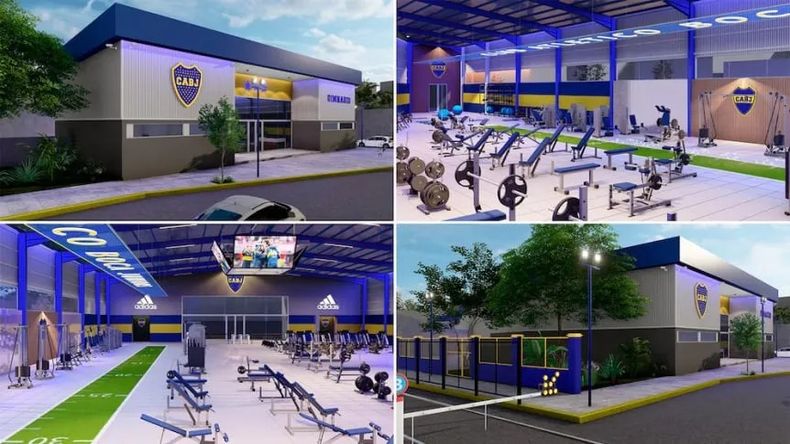 Así será el gimnasio exclusivo para socios que se construirá enfrente de La Bombonera.