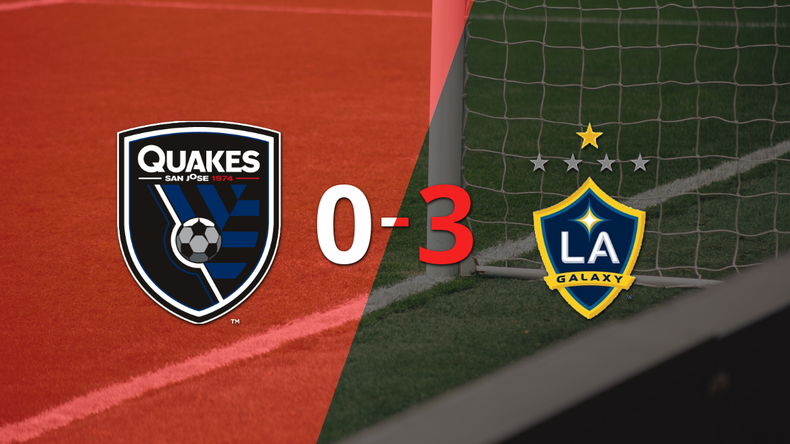 LA Galaxy terminó con goleada 3-0 el clásico de California