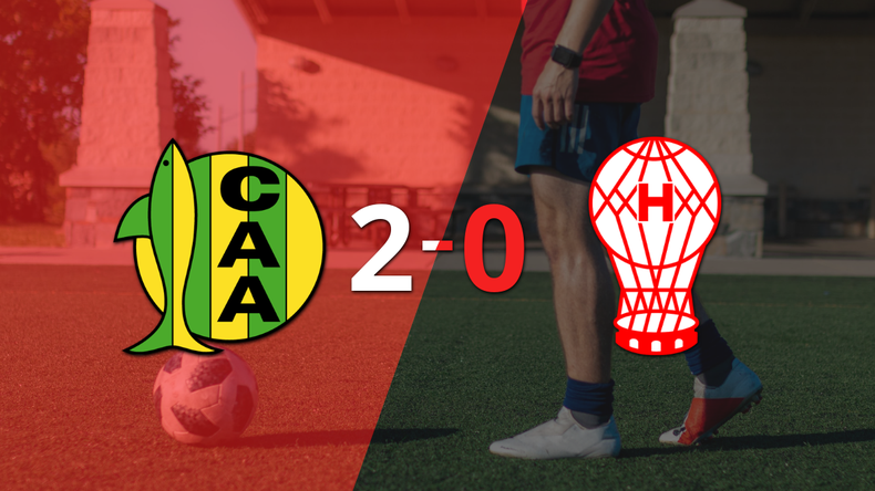 Sólido triunfo de Aldosivi por 2-0 frente a Huracán