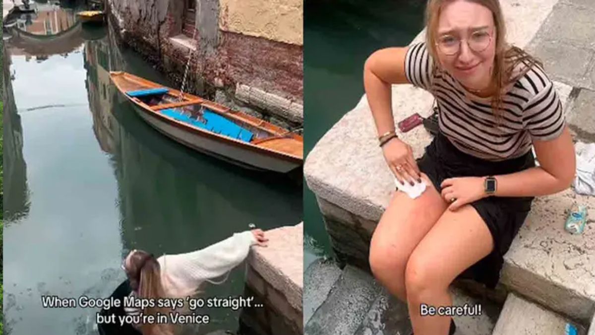 Turista polaca cae a un canal en Venecia por seguir indicaciones de Google Maps.