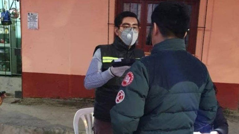 Controles de alcoholemia en San Pedro
