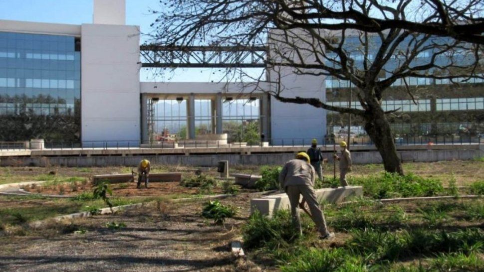 avanzan las obras en el complejo ministerial