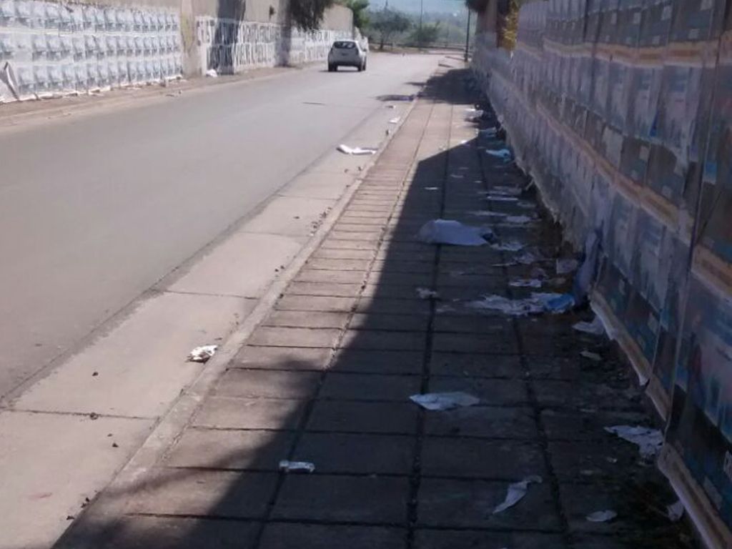 Suciedad en la ciudad
