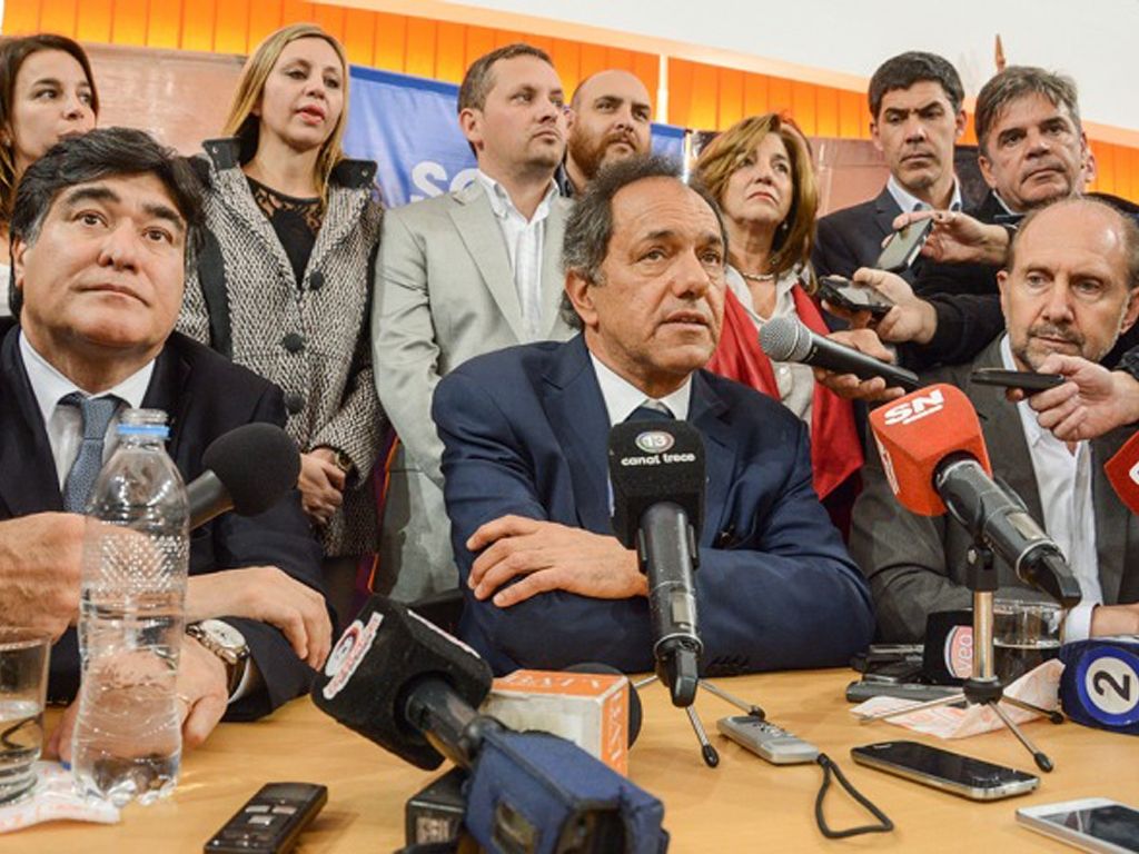 Scioli en Santa Fe