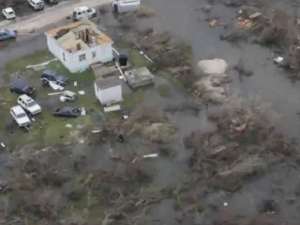 Huracán Irma en Barbuda