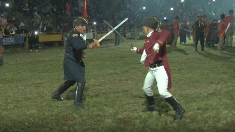 Día Grande de Jujuy: recrearon la Batalla de León