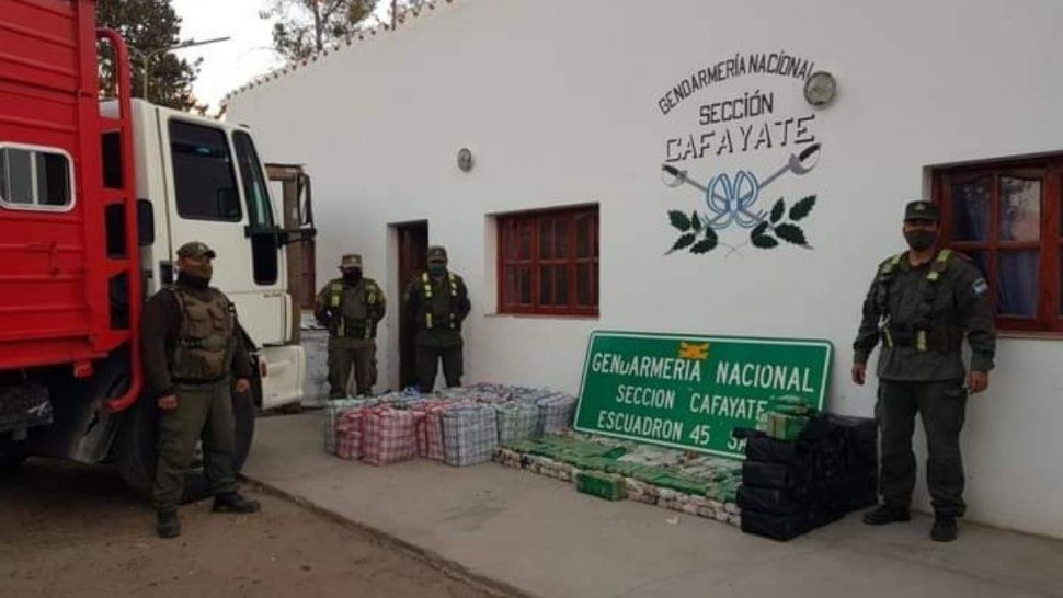 Salta: incautaron más de 440 kilos de hojas de coca