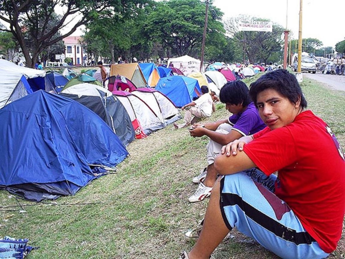 Jóvenes en Río Blanco