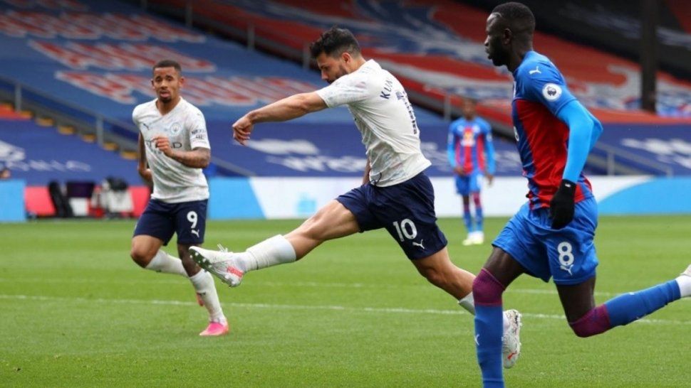 El Kun volvió al gol y dejó al City a un paso de ser campeón