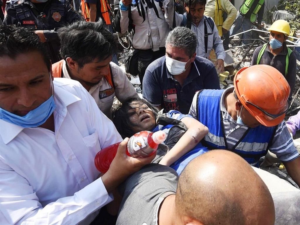 Terremoto en México