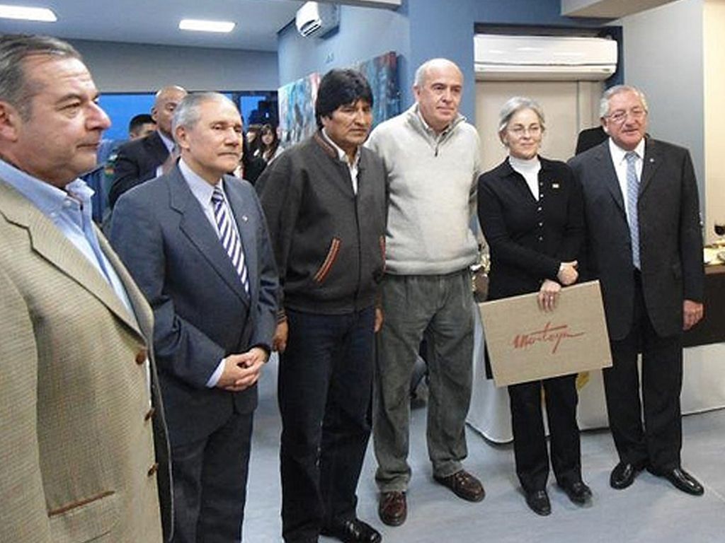 Morales con Barrionuevo, Fellner y Ulloa