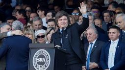 Javier Milei en La Rural&nbsp;
