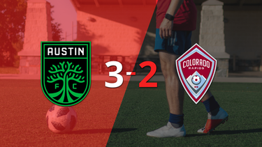 A puro gol, Austin FC se quedó con la victoria frente a Colorado Rapids por 3 a 2